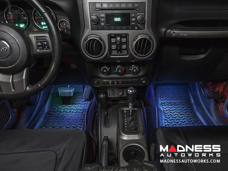 Jeep Wrangler JL LED Courtesy Lighting Kit Multicolor MADNESS